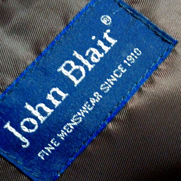 JOHN BLAIR MEN'S WOOL BLEND (2) BUTTON LU MEN'S WOOL BLEND (2) BUTTON LUX BLAZER - Picture 8 of 17